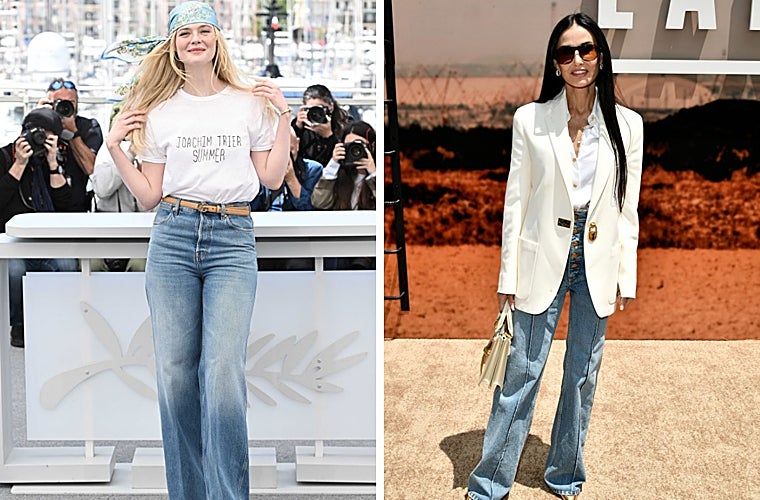 Dakota Fanning y Demi Moore