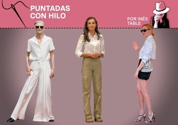 Sí a la camisa blanca pero tal y como la visten la reina Letizia o Tilda Swinton