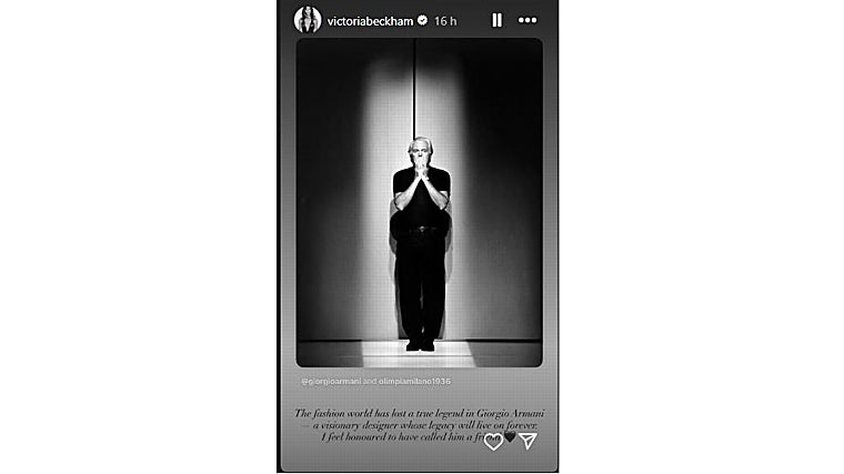 De Penélope Cruz a Donatella Versace: el mundo rinde homenaje y se despide de Giorgio Armani