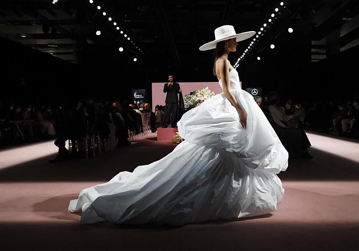 Modelo de Jorge Redondo en MBFWMadrid