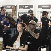 Los maquillajes y los peinados de la Semana de la Moda de Madrid