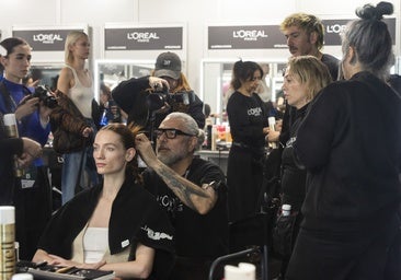 Los maquillajes y los peinados de la Semana de la Moda de Madrid