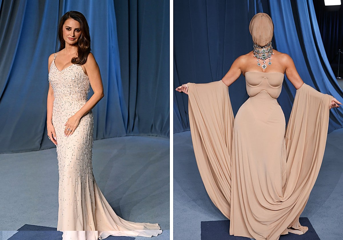 Penélope Cruz y Kim Kardashian.