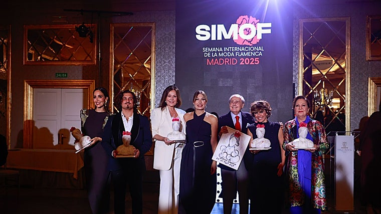 Los premiados en SIMOF 2025.