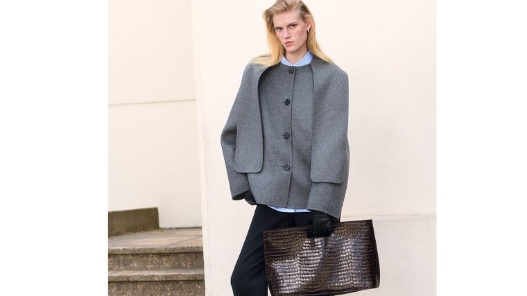 COS fall/winter collection model