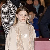 La capa de 1.000 euros que ha llevado Gabrielle de Mónaco con solo 10 años