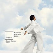 Cloud Dancer, el nuevo color Pantone del año 2026