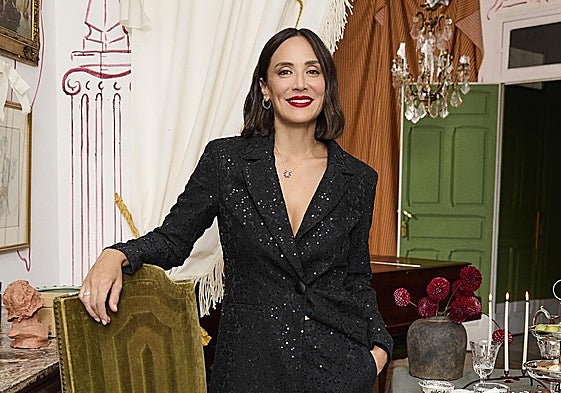 Tamara Falcó en una de las imágenes de campaña de la nueva colección