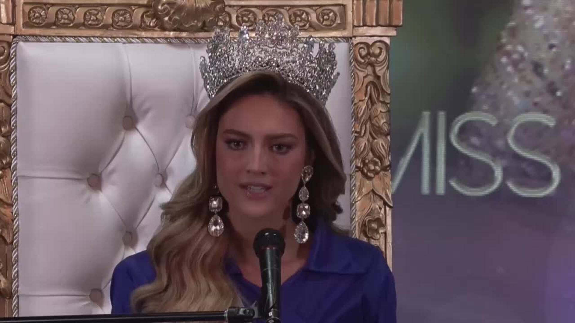 Venezolana Clara Vegas trabajará en su &quot;mejor versión&quot; para ser la próxima Miss Universo