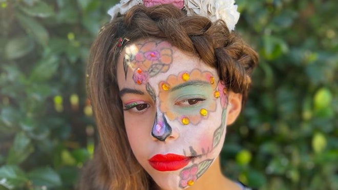 Halloween: Así de sencillo es maquillar a tus hijos