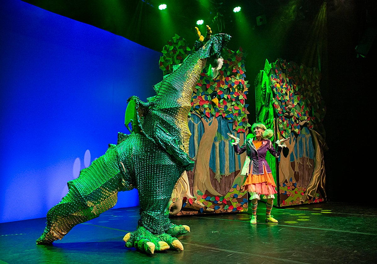 'Nora y el Dragón' (Tatro Luchana) es una comedia musical recomendada para niñas y niños a partir de 4 años