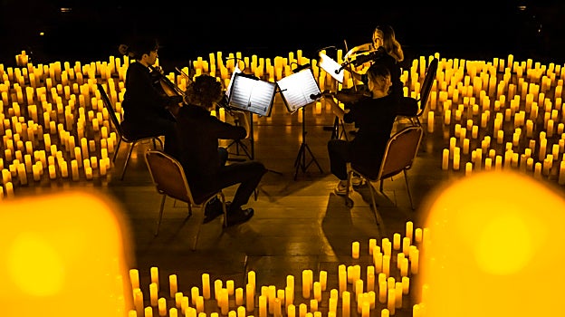 Los conciertos conmemorativos tendrán un ambiente cálido a la luz de las velas