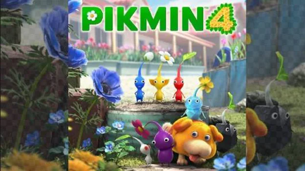 Pikmin 4. Carátula del videojuego