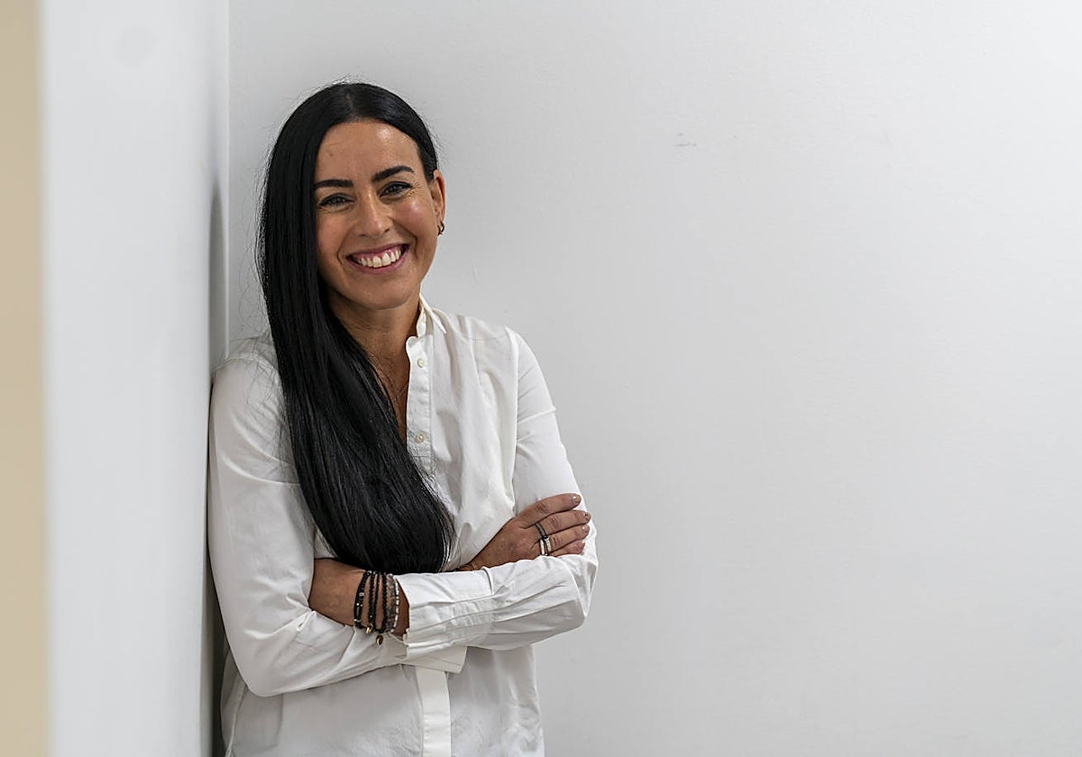 Laura Cuesta Cano durante su entrevista con ABC