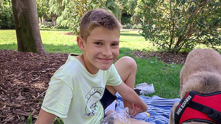 El pequeño Raúl, antes de aquel caluroso día de mayo que le cambió la vida