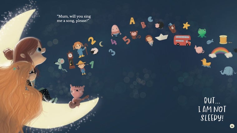 Página de uno de los cuentos de 'Learning with Trixie'