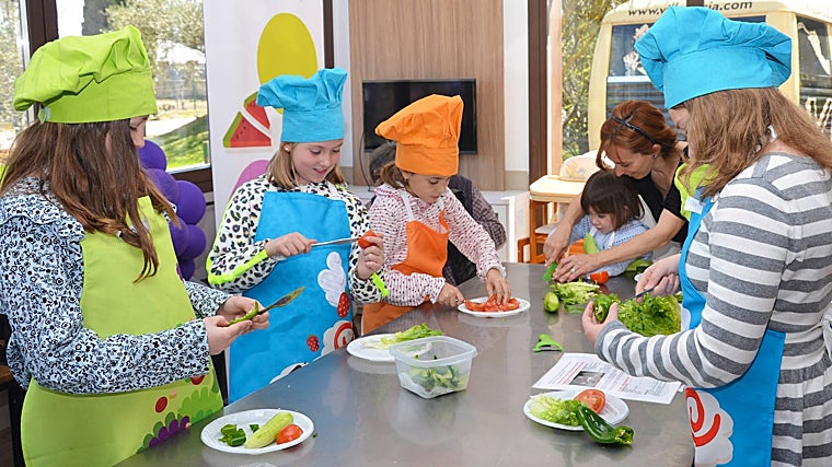 Los talleres de cocina tienen una duración de dos horas