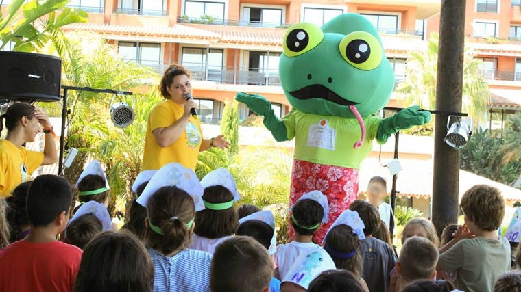 Pingo es la mascota oficial de este resort