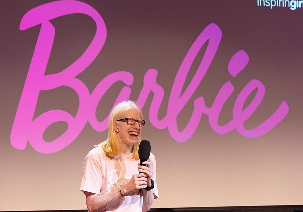 Susana Rodríguez, durante la presentación del libro 'My Barbie Storie', de Mattel