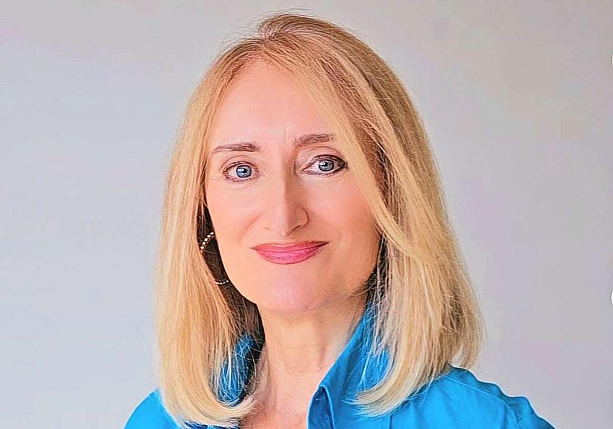 En la imagen, Teresa Chinesta