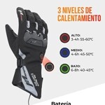 KUTOOK Guantes Calefactables Recargables con Batería de Polímero de Litio  para Actividades de Invierno como Bicicleta Esquí Motocicleta Guantes