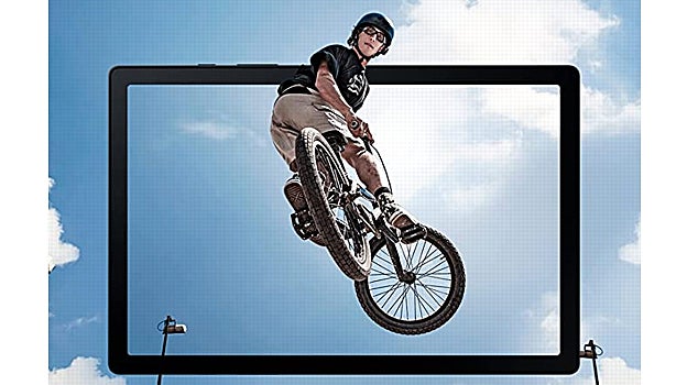 Tablet color negro de Samsung