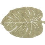 Imagen - Lorena Canals - Alfombra Lavable Monstera en Color Natural y Oliva