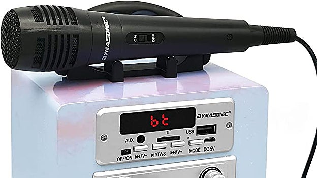 Karaoke y micrófono