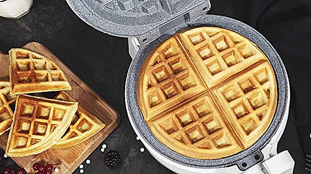 Gofres en una gofrera