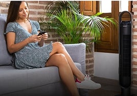 No dejes que el calor te domine ¡toma el control con el ventilador de torre EnergySilence!