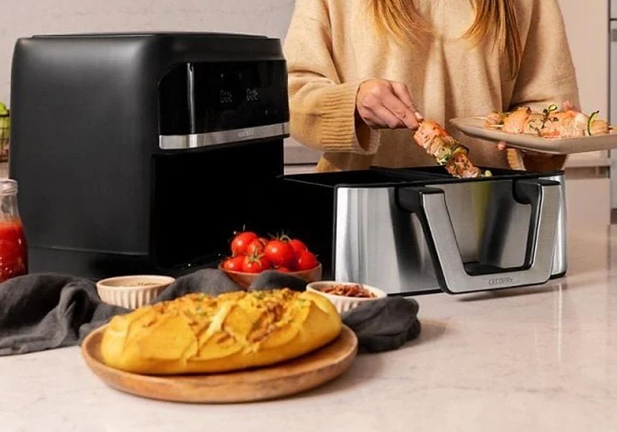 Disfruta de platos deliciosos y saludables con la freidora sin aceite más famosa de Cecotec ¡consíguela por menos de 100€!