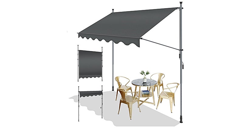 Sombrillas y toldos portátiles para crear sombra en cualquier parte este verano