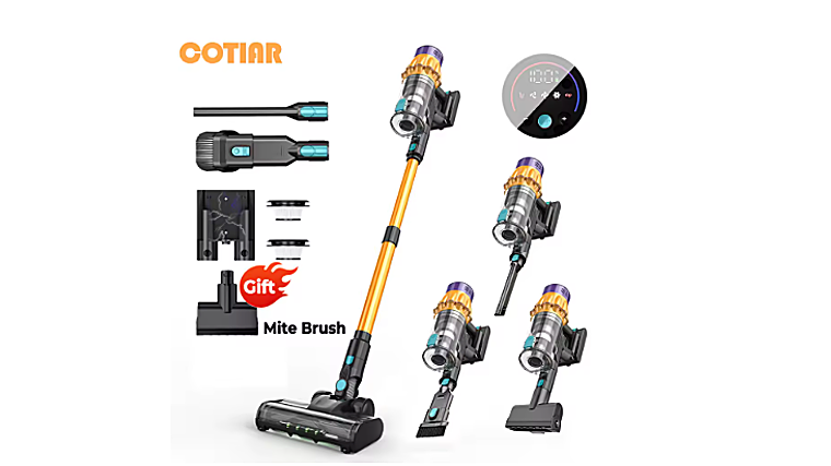 COTIAR V22: la aspiradora escoba que arrasa en AliExpress (y ahora está rebajada por el Choice Day)