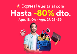 Prepárate para la vuelta al cole y ahorra al máximo con los códigos descuentos de AliExpress