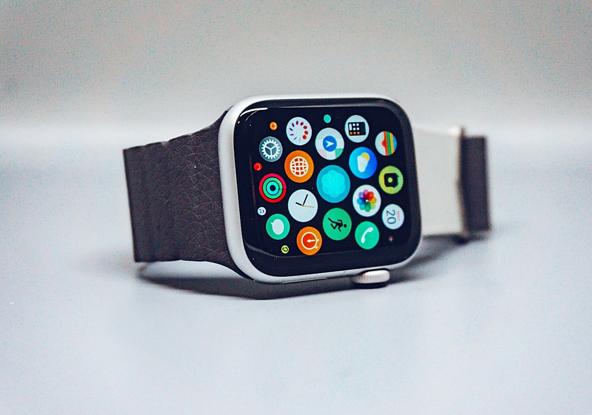 primer plano de un smartwatch