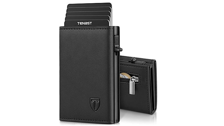 La cartera tarjetero de Hombre TENBST con Bloqueo RFID que Arrasa en Amazon ¡Ahora en Oferta!