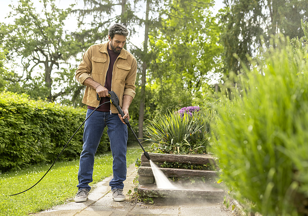La Kärcher más práctica para limpiar terrazas