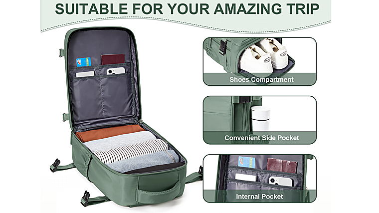 Prefiero pagar menos de 20 euros por esta mochila que la multa de Ryanair por exceso de equipaje de mano