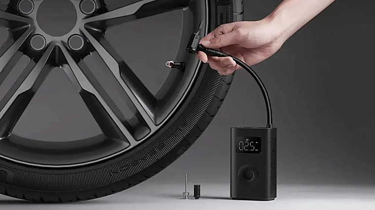 El mejor compresor de aire para coche: pequeño, potente y capaz de inflar una rueda en minutos