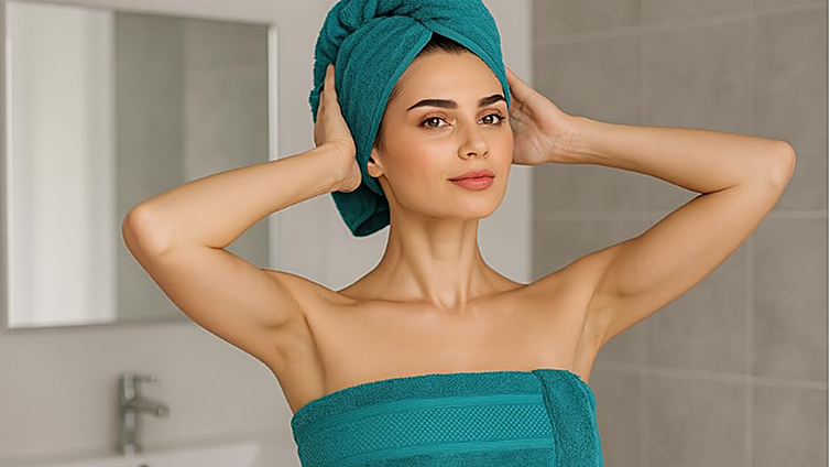 El juego de toallas de baño que lo tiene todo: 100% algodón, suave y absorbente