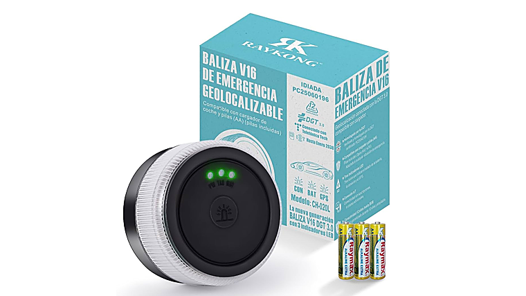 Quedan dos meses para que la DGT exija la baliza V16 y este modelo con geolocalización es de los más baratos