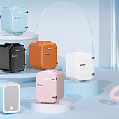 Compacta, funcional y con estilo: así es la mini nevera YASHE para casa, oficina o coche