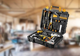 Este maletín DEKO con taladro incluido es la solución rápida para chapuzas, muebles y arreglos del día a día