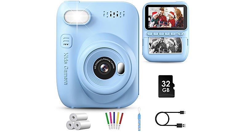 Cámara instantánea infantil con 48% de descuento, el regalo perfecto para esta Navidad