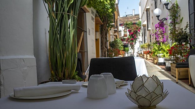 Restaurante Skina, en Marbella