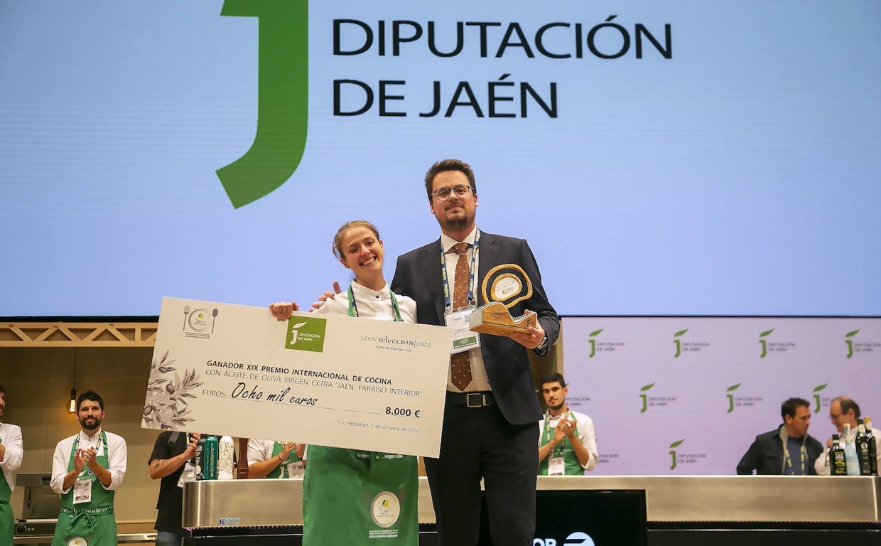 Diana Díaz Garrido, ganadora del premio internacional &#039;Jaén, Paraíso Interior&#039;