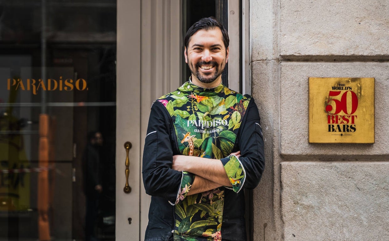 Giacomo Giannotti, dueño del bar Paradiso