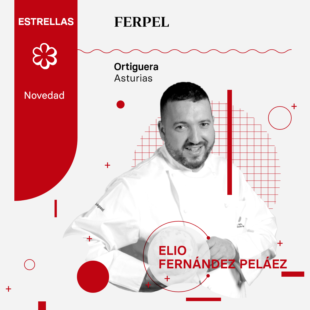 Primera estrella para Ferpel, el restaurante de Elio Fernández Peláez en Ortiguera (Asturias)