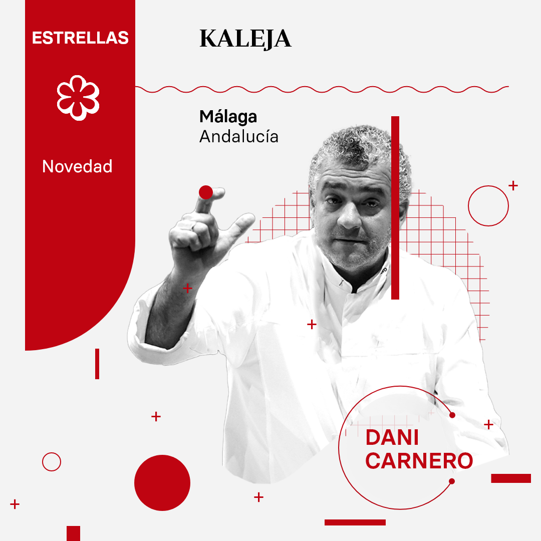 Primera estrella Michelin para Kaleja, el restaurante de Dani Carnero en Málaga