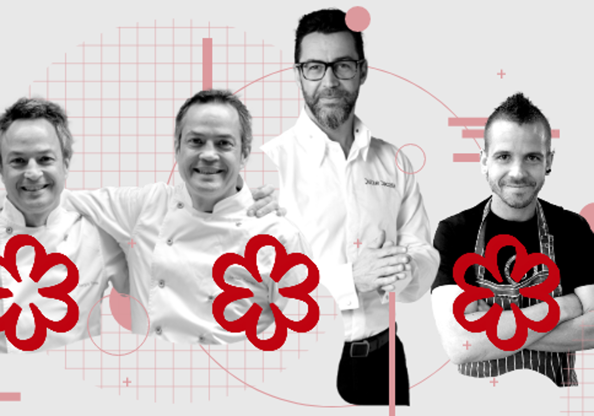 Las restaurantes españoles con nuevas estrellas Michelin 2023